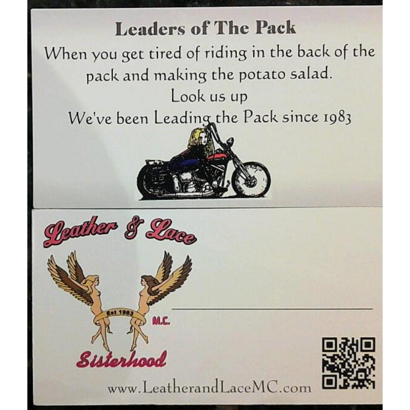 Leader of the Pack Business Cards Leader of the Pack Business Cards
