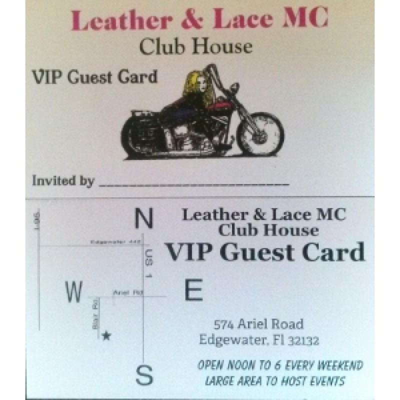 V.I.P. Clubhouse Invitation Cards