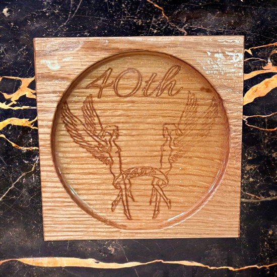 Full Logo 40 Anniversary Coaster Full Logo 40 Anniversary Coaster