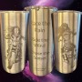 Race the Rain Full Logo Chrome Tumbler