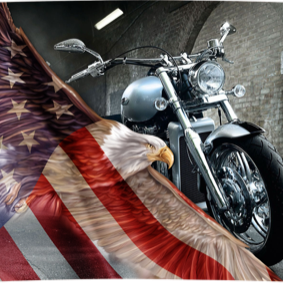 20oz Bike and Eagle Tumbler 20oz Bike and Eagle Tumbler