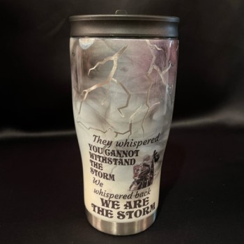 20oz Duo We Are The Storm Tumbler Full Logo
