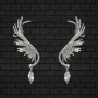 Bling Angel Wings Ear Cuffs