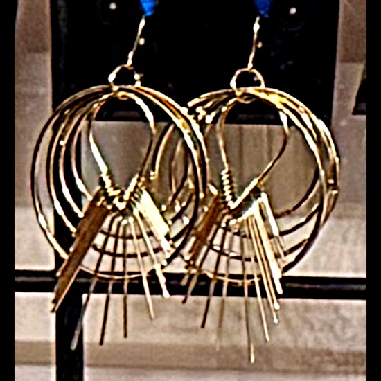 Geometric Hoop Earrings Geometric Hoop Earrings