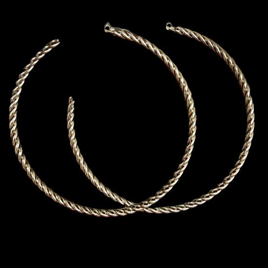 Braided Hoop Earrings