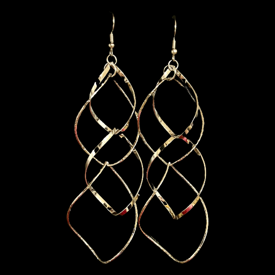 Silver Infinity Danglers