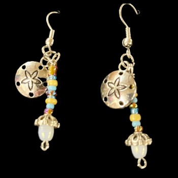 Sand Dollar Danglers