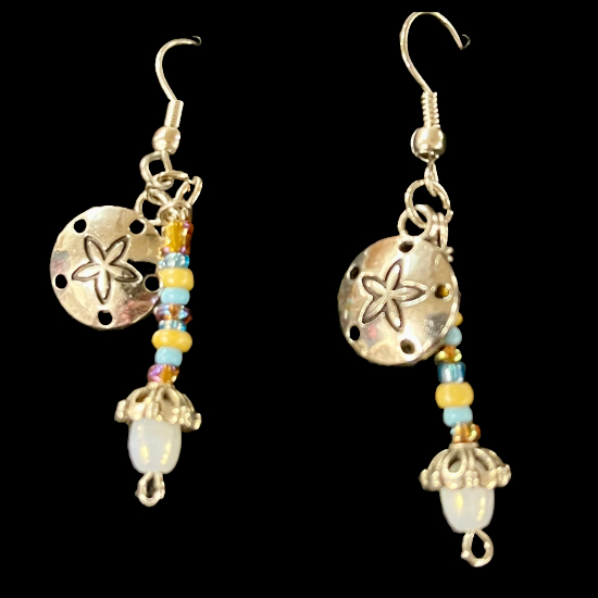 Sand Dollar Danglers