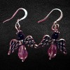 Assorted Crystal Colors Angel Earrings Assorted Crystal Colors Angel Earrings