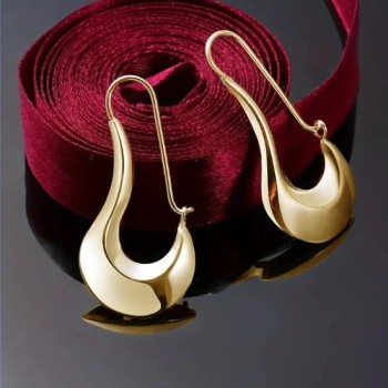 Tribal Gold Drop Earrings Tribal Gold Drop Earrings
