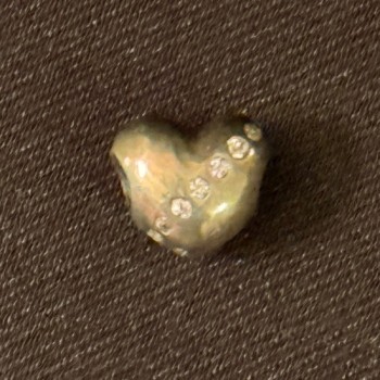 925 SS Charm Our Panda Heart Cubic Zirconia 925 SS Charm Our Panda Heart Cubic Zirconia