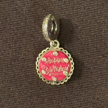 925 SS Charm Our Panda Round "Happy Birthday" 925 SS Charm Our Panda Round "Happy Birthday"