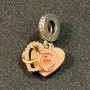 925 SS Charm Our Panda Hearts Infinity