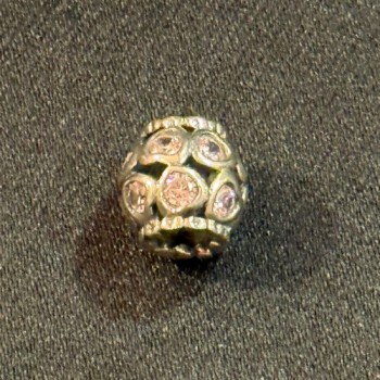 925 SS Charm Our Panda Sphere Pink Hearts 925 SS Charm Our Panda Sphere Pink Hearts