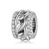 925 Sterling Silver Charm Our Panda Chain Link 925 Sterling Silver Charm Our Panda Chain Link