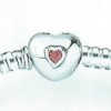 925 Sterling Silver Bracelet Our Panda Heart Closure 925 Sterling Silver Bracelet Our Panda Heart Closure