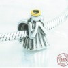 925 Sterling Silver Charm Our Panda Winged Angel 925 Sterling Silver Charm Our Panda Winged Angel