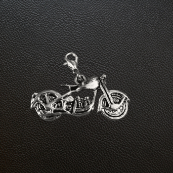 925 Sterling Silver Charm Motorcycle 925 Sterling Silver Charm Motorcycle