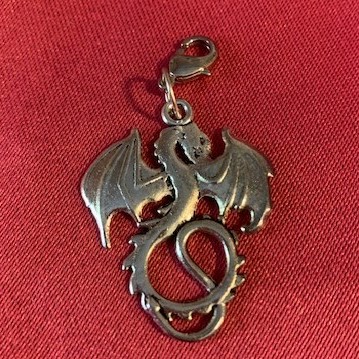 Pendant 9.25 Sterling Silver Dragon Pendant 9.25 Sterling Silver Dragon