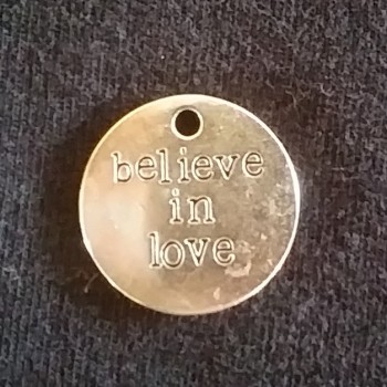 925 Sterling Silver Charm with Message 925 Sterling Silver Charm with Message