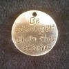 925 Sterling Silver Charm with Message 925 Sterling Silver Charm with Message