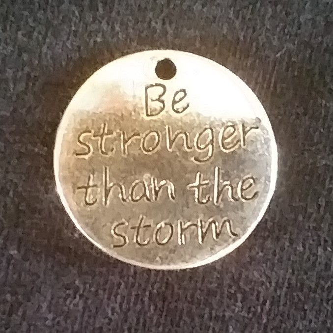 925 Sterling Silver Charm with Message 925 Sterling Silver Charm with Message