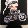 Koozie Lady Right Cheek Leaf Tattoo Koozie Lady Right Cheek Leaf Tattoo