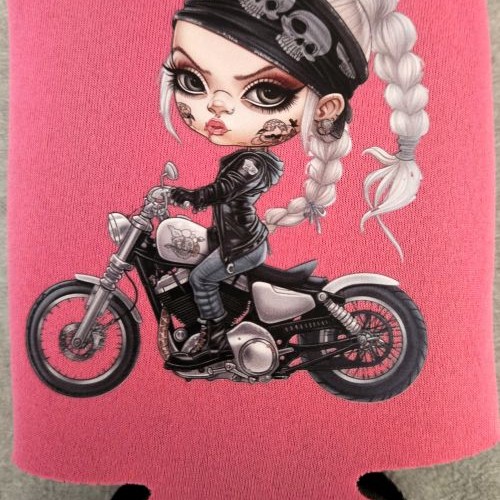 Koozie Lady Both Cheek Tattoo Koozie Lady Both Cheek Tattoo
