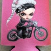 Koozie Lady Right Cheek Leaf Tattoo Koozie Lady Right Cheek Leaf Tattoo