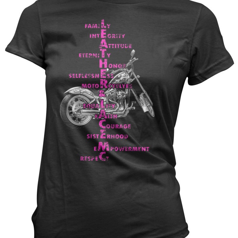 Words of Leather & Lace MC Shirt