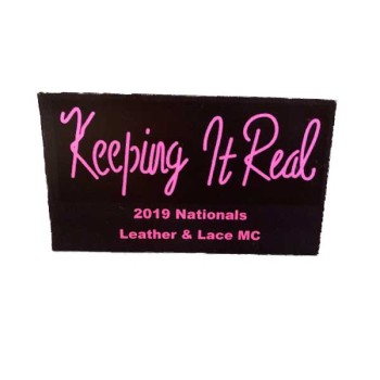 Leather & Lace MC National Magnet