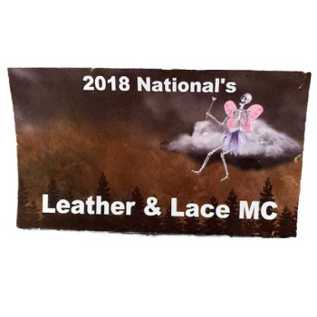 Leather & Lace MC National Magnet Leather & Lace MC National Magnet