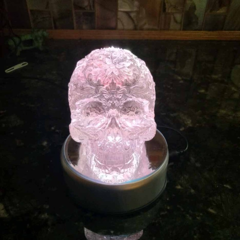 Clear Acrylic Skull Clear Acrylic Skull