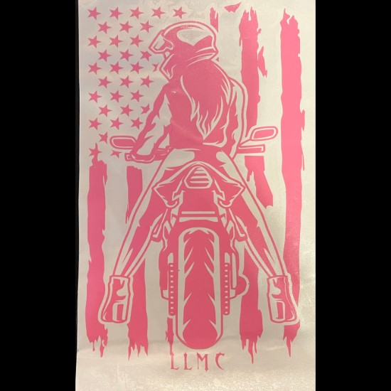 LLMC Pink Biker Vinyl LLMC Pink Biker Vinyl