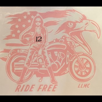 LLMC Ride Free Pink Vinyl LLMC Ride Free Pink Vinyl