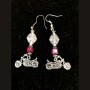 Bling Bike Earrings
