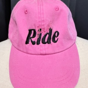 Just Ride Dark Pink Hat